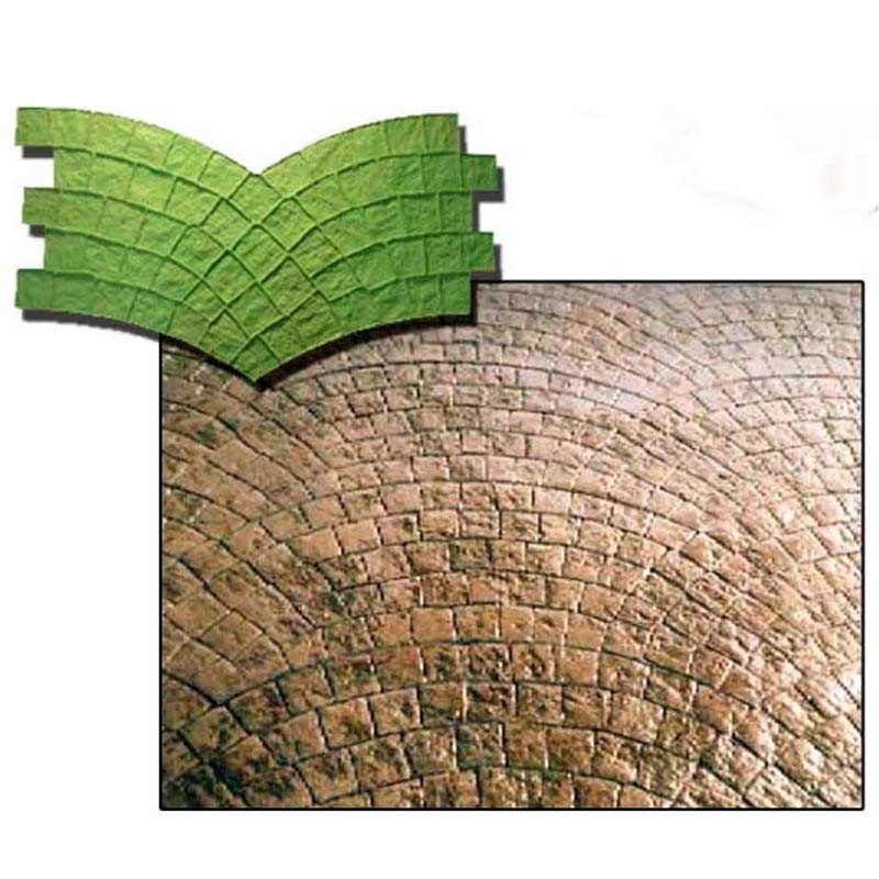 Moule à pavé béton pour jardin 36*36 cm matrice pour béton